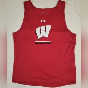 Under Armour UW Wisconsin Sleeveless Top